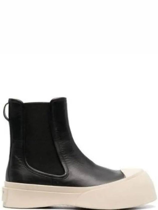 PABLO leather Chelsea boots black - MARNI - BALAAN 2