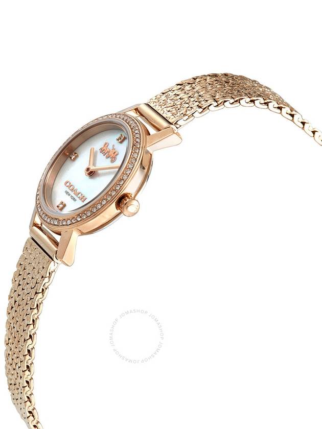 Audrey Metal Watch Rose Gold - COACH - BALAAN 3