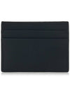 Logo Leather Card Wallet Black - BURBERRY - BALAAN 4