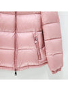 Women s Logo Patch DOURO Down Padded Short Jacket Pink 1A00069 595ZZ 500 - MONCLER - BALAAN 5