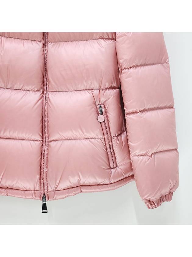 Women s Logo Patch DOURO Down Padded Short Jacket Pink 1A00069 595ZZ 500 - MONCLER - BALAAN 5