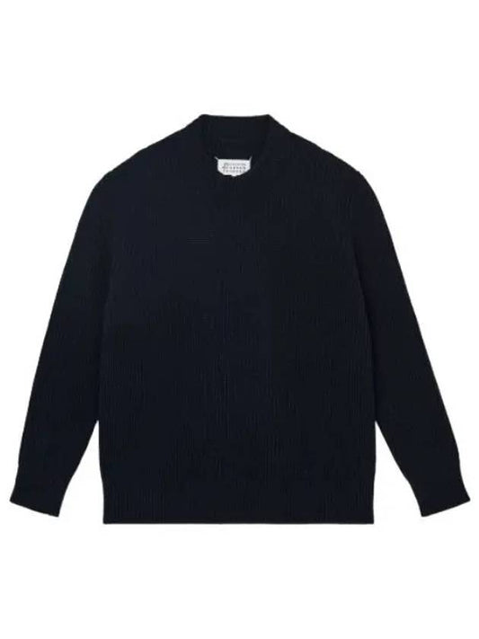 Donegal Classic Knit Dark Blue - MAISON MARGIELA - BALAAN 1