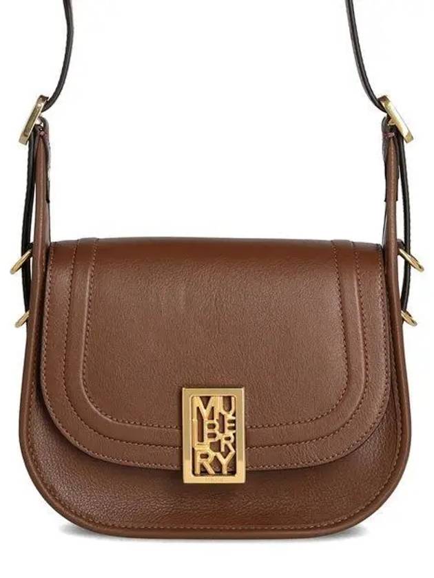 Small Sadie Satchel Shoulder Bag Brown - MULBERRY - BALAAN 2