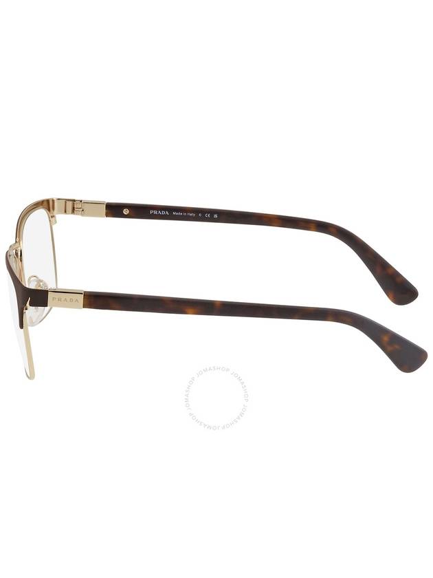 Prada Heritage Demo Rectangular Men's Eyeglasses PR 54TV 01U1O1 55 - PRADA - BALAAN 3