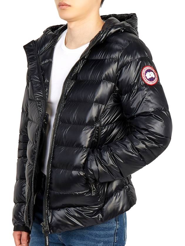 Crofton Hooded Down Padding Jacket Black - CANADA GOOSE - BALAAN 7