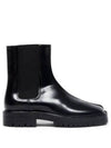 Tabi County Leather Chelsea Boots Black - MAISON MARGIELA - BALAAN 2