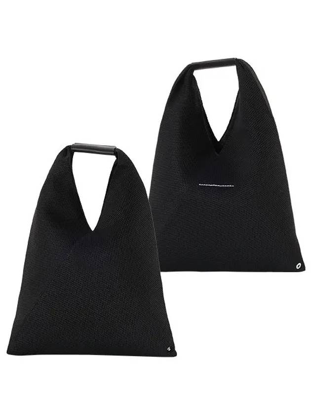 Small Classic Triangle Tote Bag Black - MAISON MARGIELA - BALAAN 3