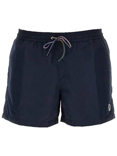 Men's Zebra Logo Swim Shorts Navy - PAUL SMITH - BALAAN 2