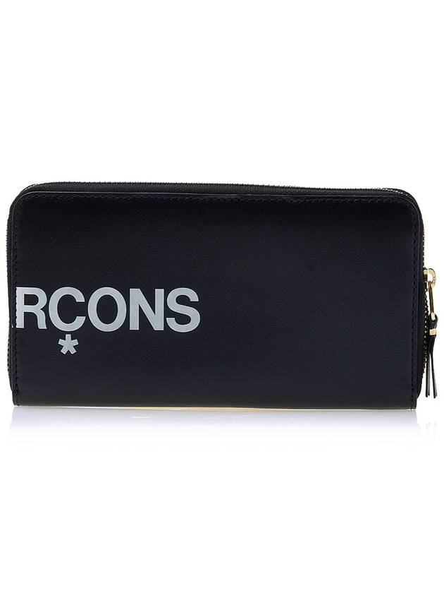 Logo printed long wallet SA0111HL BLACK - COMME DES GARCONS - BALAAN 3