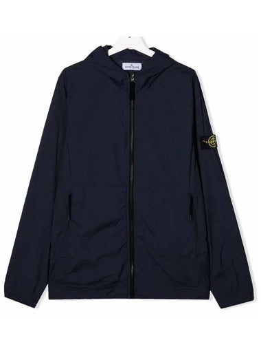 Kids Women s Wappen Hooded Zip Up Jacket 761640532 V0020 - STONE ISLAND - BALAAN 1