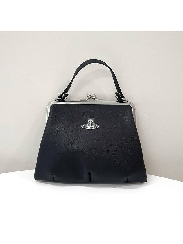 Women s Granny Frame Perth Tote Shoulder Black 4B010006WS000B N401 - VIVIENNE WESTWOOD - BALAAN 1