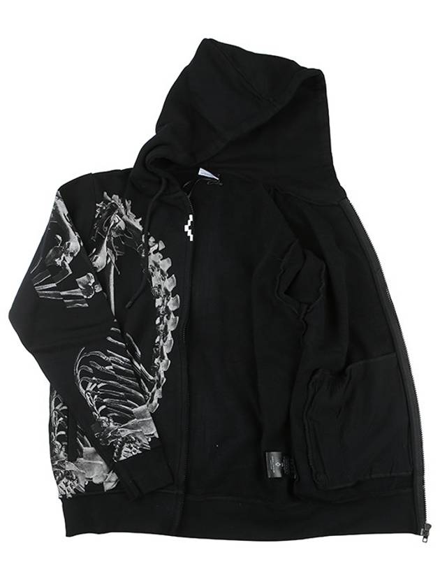 CMBB019 F1600 2077 1008 BOVE HOOD BLACK - MARCELO BURLON - BALAAN 7