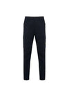 Stretch Cotton Gabardine Garment Dyed Cargo Straight Pants Navy - STONE ISLAND - BALAAN 2