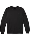 Forba Face Crewneck Logo Sweatshirt Black - ACNE STUDIOS - BALAAN 2