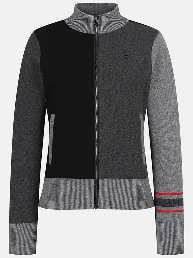 Women s high neck zip up knit cardigan TWSCM7131 192 - TAYLORMADE - BALAAN 8