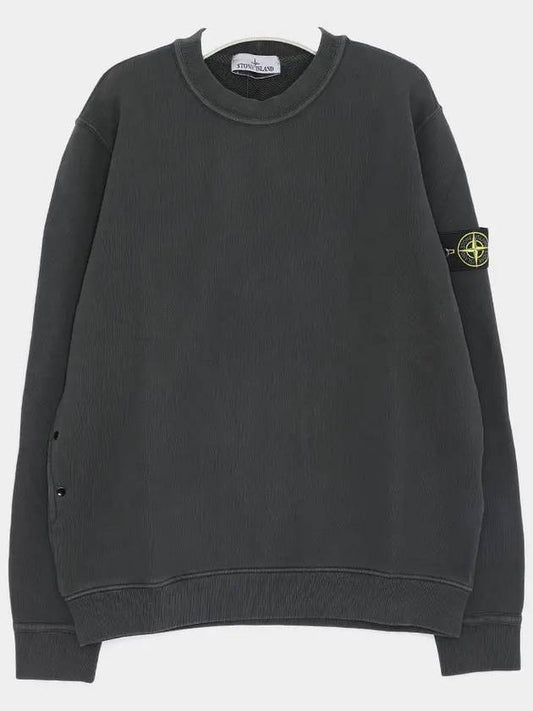 Stone Island Hooded Sweatshirt 811561241 V0162 LEAD GRAY - STONE ISLAND - BALAAN 2