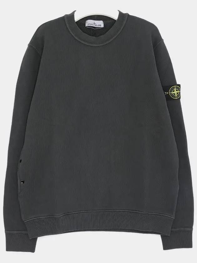 Stone Island Hooded Sweatshirt 811561241 V0162 LEAD GRAY - STONE ISLAND - BALAAN 3