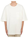 Boxy Short Sleeve T-Shirt Chalk - LEMAIRE - BALAAN 2