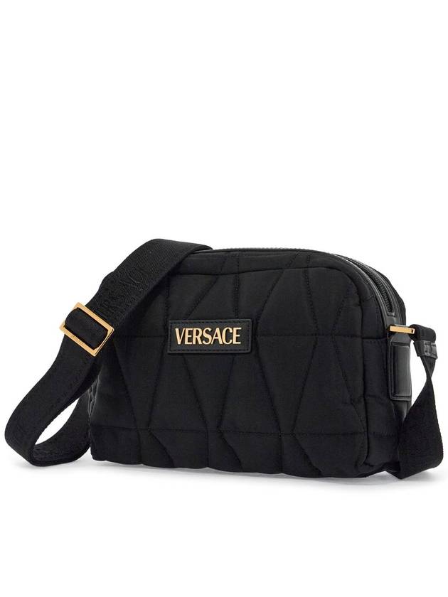 quilted nylon camera bag with - VERSACE - BALAAN 3