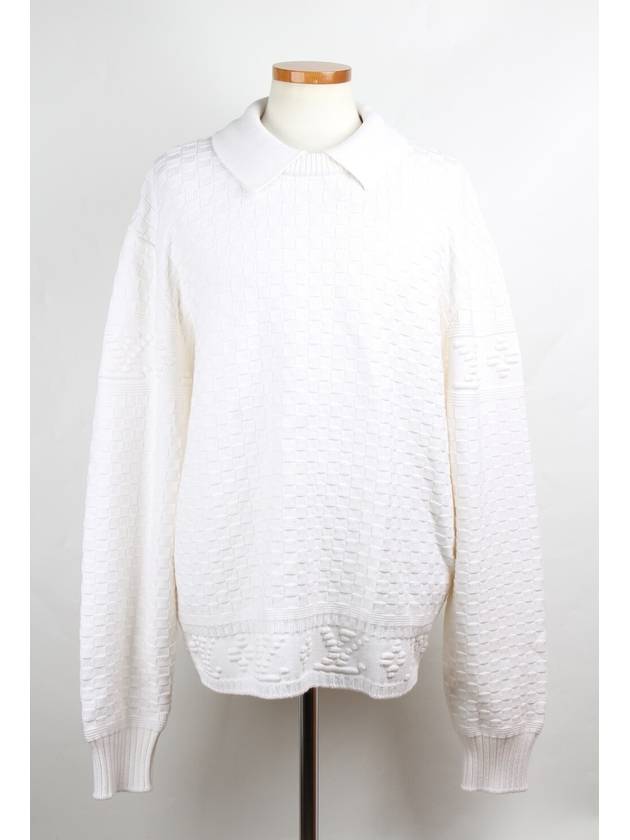 LV Damier Wool Pullover Knit XL - LOUIS VUITTON - BALAAN 1