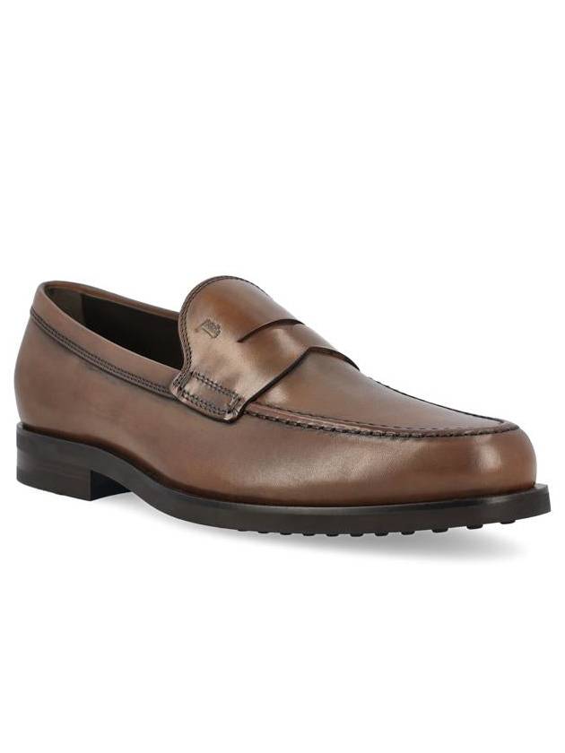 Men's Penny Loafer Vintage Brown - TOD'S - BALAAN 3