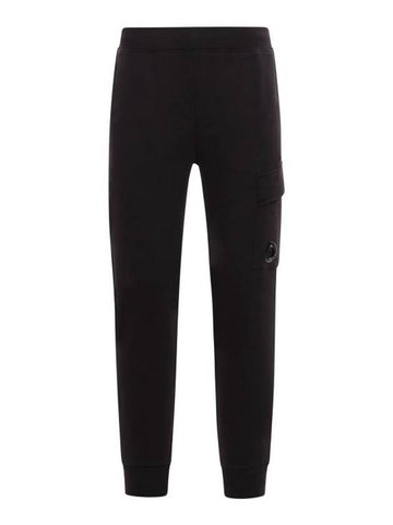 Lens Detail Jogger Pants Black - CP COMPANY - BALAAN 1