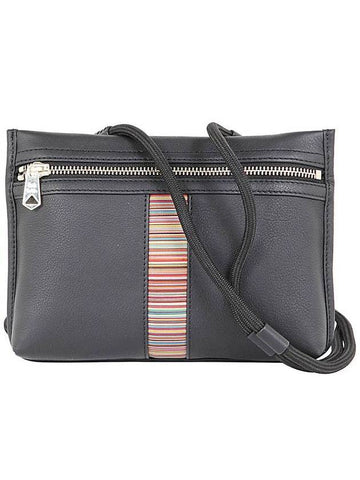 Signature Stripe Cross Bag Black - PAUL SMITH - BALAAN 1