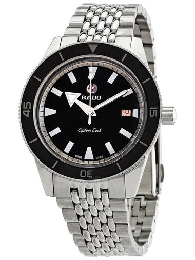 Rado Captain Cook Automatic Black Dial Men's Watch R32505153 - RADO - BALAAN 1