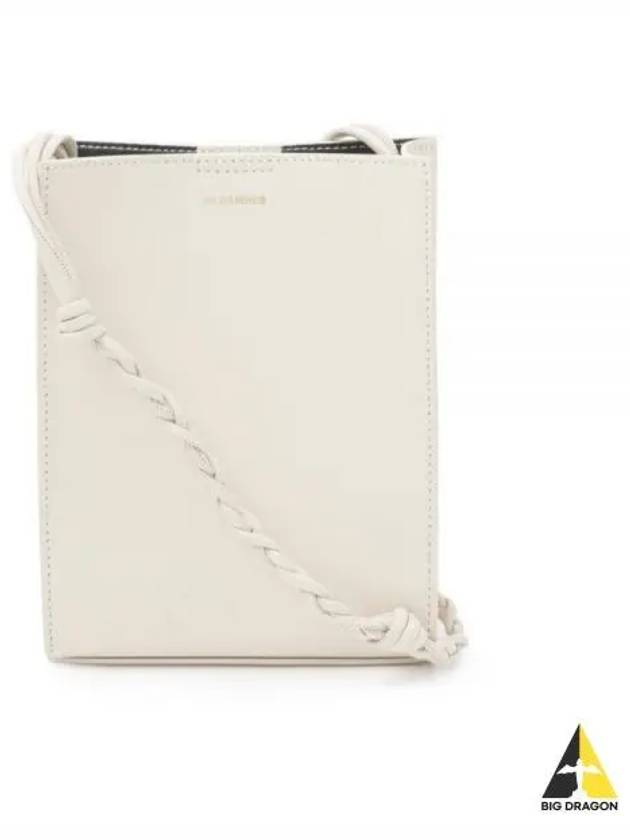 Tangle Smooth Leather Small Cross Bag White - JIL SANDER - BALAAN 2