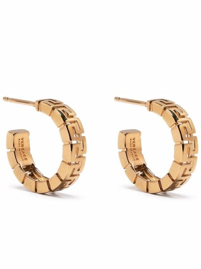 Greca hoop earrings gold - VERSACE - BALAAN 2