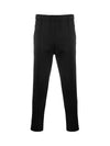 Men's Small Heart Embroidered Track Pants Black - AMI - BALAAN.