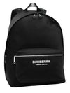 Logo Print Nylon Backpack Black - BURBERRY - BALAAN 2