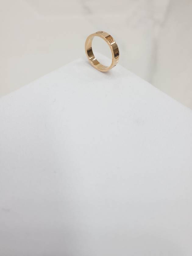 Rose Gold Love Ring No 46 - CARTIER - BALAAN 6