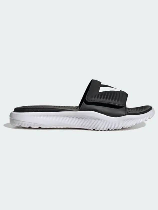 Alpha Response 1 0 Slippers Black White - ADIDAS - BALAAN 2