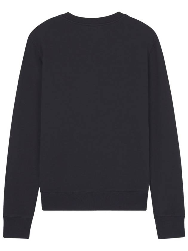 Fox Head Patch Regular Sweatshirt Black - MAISON KITSUNE - BALAAN 3