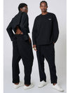 AU42PT08 Sweatshirt baggy pants black - ATHPLATFORM - BALAAN 10