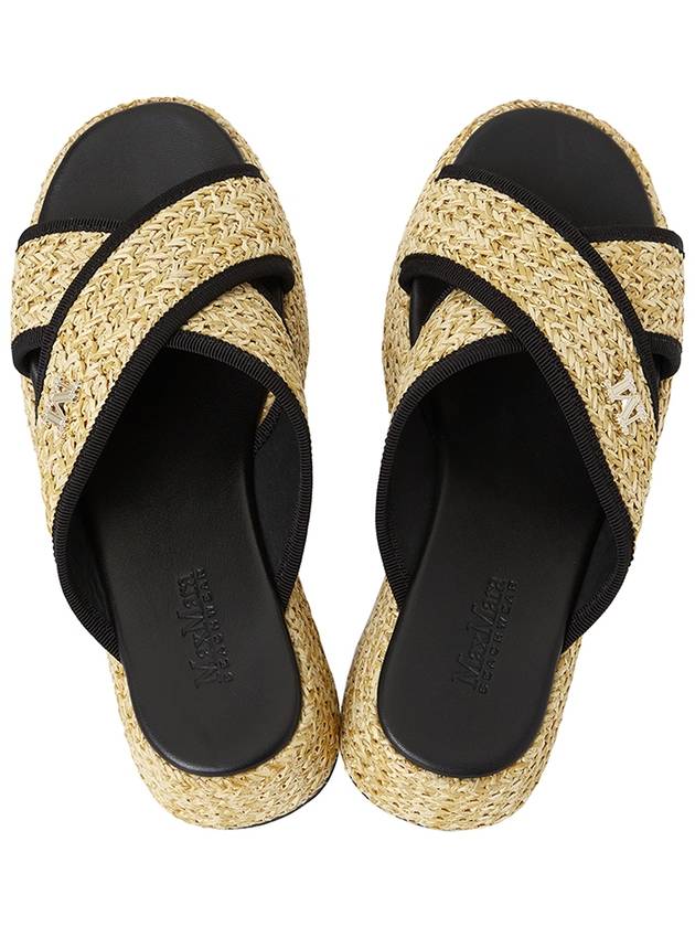 Braies Slippers Beige - MAX MARA - BALAAN 3