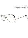 Eyewear Titanium Eyeglasses Silver - GIORGIO ARMANI - BALAAN.