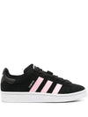 Campus 00S Suede Low Top Sneakers Pink Black - ADIDAS - BALAAN 1