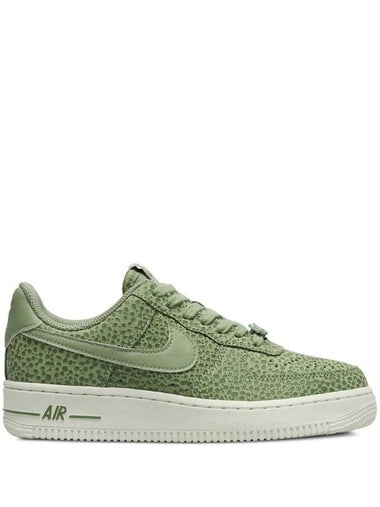 Air Force 1 '07 Premium Low Top Sneakers Oil Green - NIKE - BALAAN 1