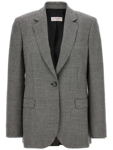 Alberto Biani Houndstooth Blazer - ALBERTO BIANI - BALAAN 1