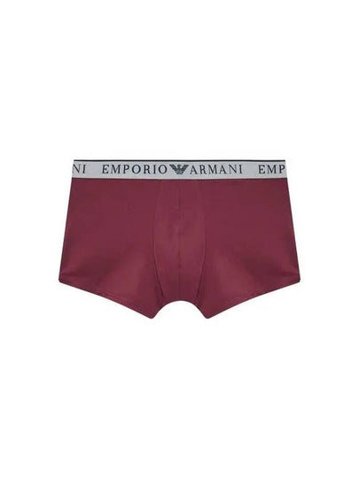 UNDERWEAR Men s Embroidered Logo Banding Drawn Burgundy 271166 - EMPORIO ARMANI - BALAAN 1