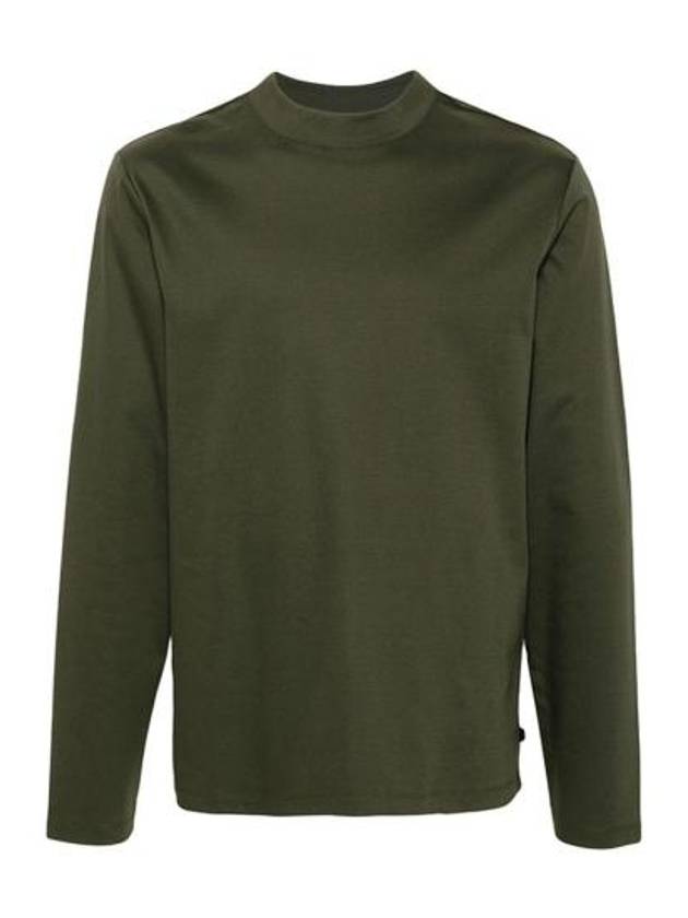 Ace Mock Neck Long Sleeve T-Shirt Forest Green - J.LINDEBERG - BALAAN 1