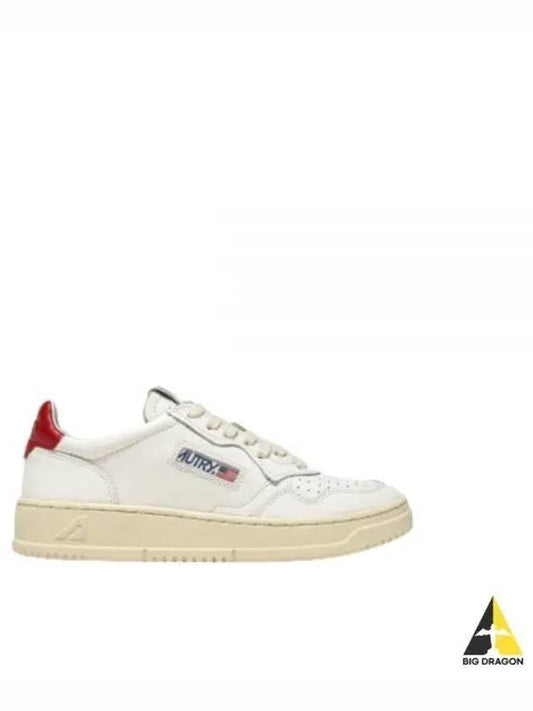 Medalist Red Tab Low Top Sneakers White - AUTRY - BALAAN 2