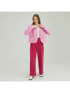 CORDUROY TWO TUCK PANTSPINK - OPENING SUNSHINE - BALAAN 4