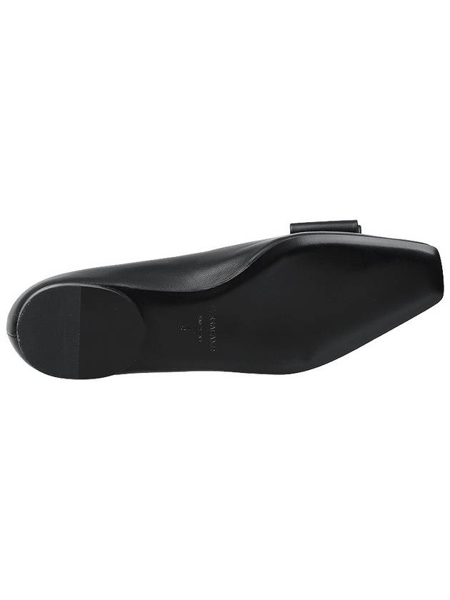 Double bow loafers black - SALVATORE FERRAGAMO - 10