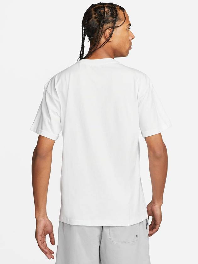 Max 90 Air Short Sleeve T-Shirt White - NIKE - BALAAN 3