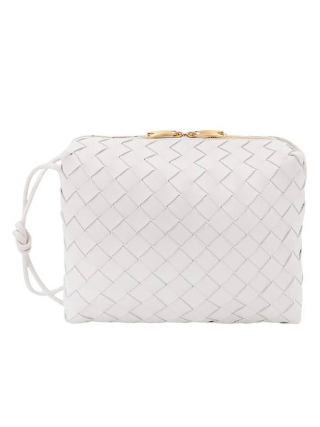 Loop Camera Small Cross Bag White - BOTTEGA VENETA - BALAAN 1