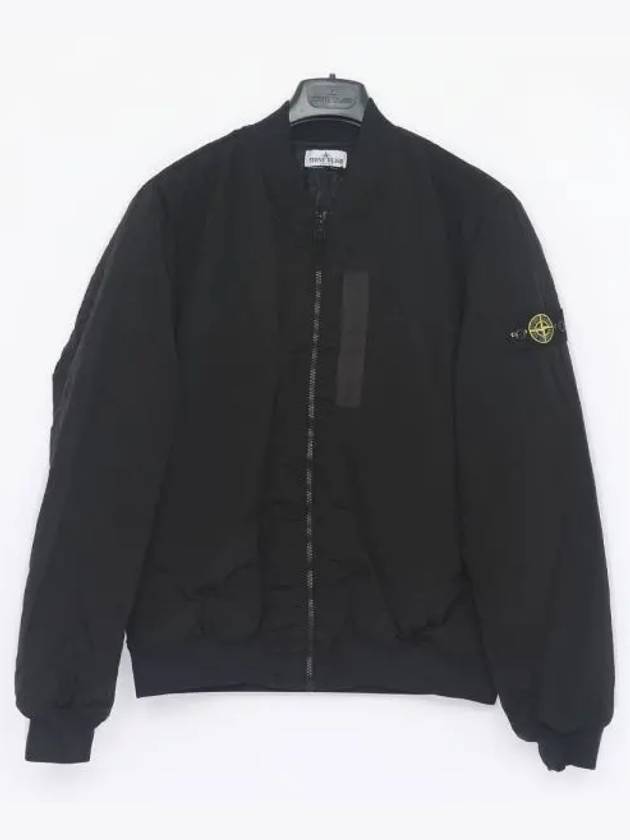 Kids Wappen Bomber Jacket Black - STONE ISLAND - BALAAN 2