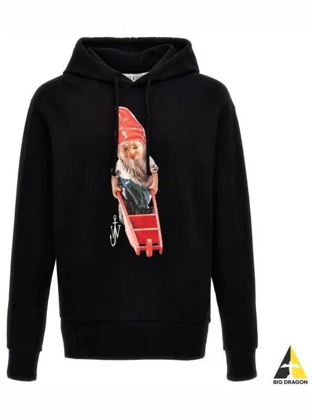 Gnome Print Hoodie Black - JW ANDERSON - BALAAN 2